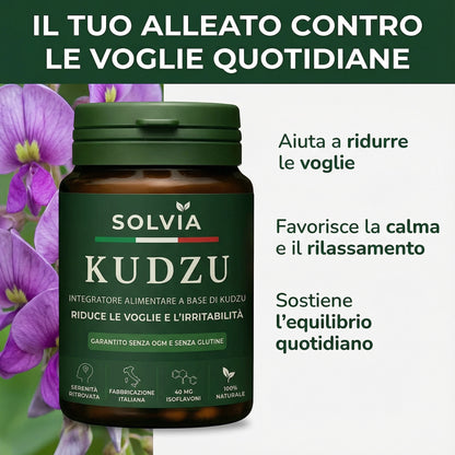 Kudzu Solvia 40 mg di isoflavoni – 100% naturale