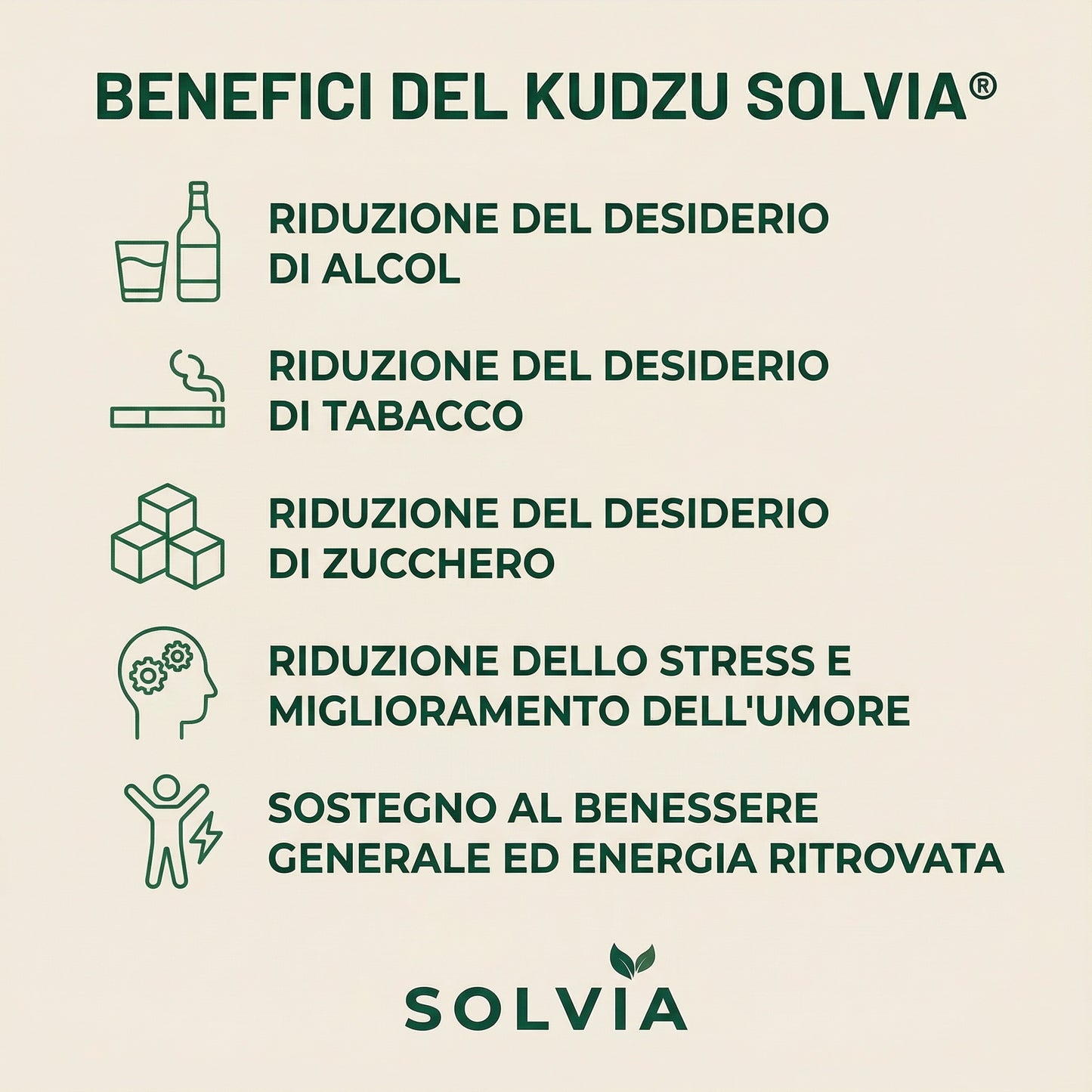 Kudzu Solvia 40 mg di isoflavoni – 100% naturale