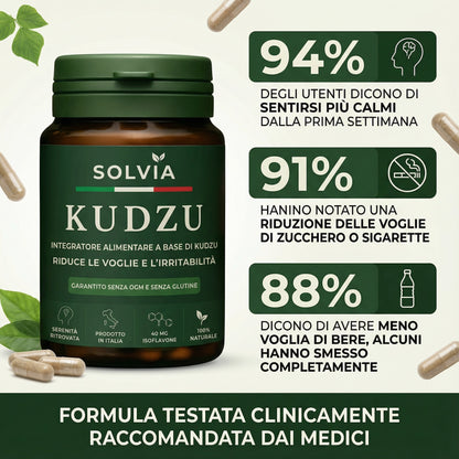 Kudzu Solvia 40 mg di isoflavoni – 100% naturale