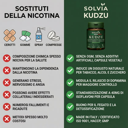 Kudzu Solvia 40 mg di isoflavoni – 100% naturale