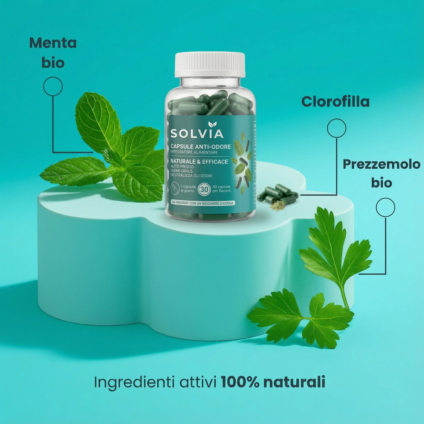 Solvia | Integratore anti-odore
