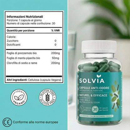 Solvia | Integratore anti-odore